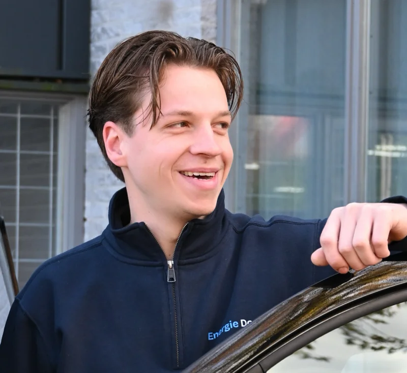 Installateur onderweg